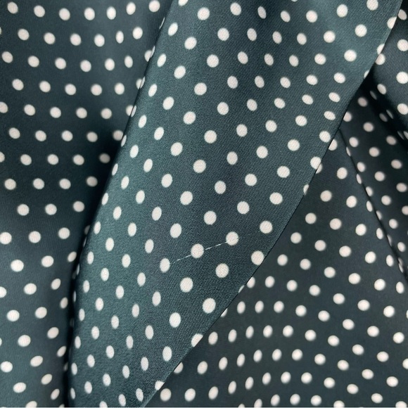 C/MEO NWT green polka dot crop top - Picture 6 of 8